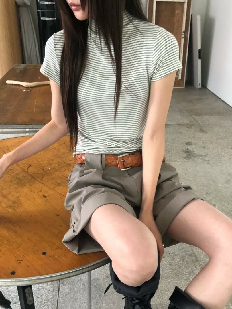 手臂肉肉怕熱？正韓薄長袖我穿給妳看，舒服又顯瘦！ - 商品圖片 2