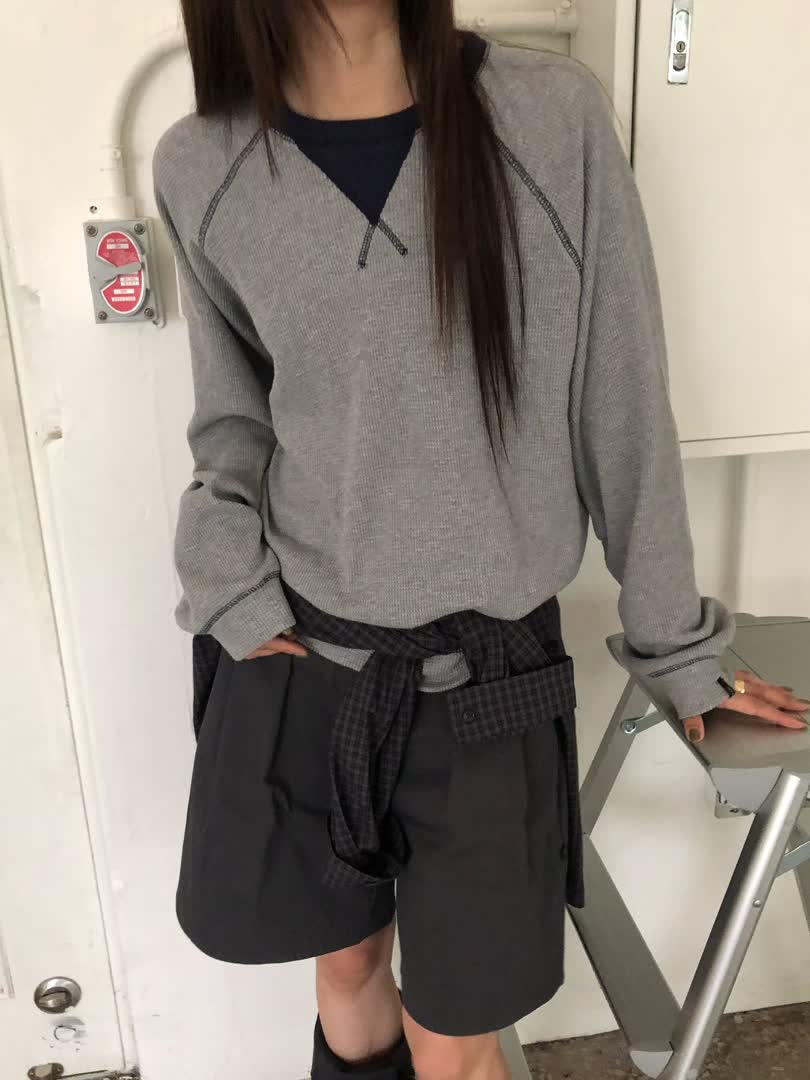 手臂肉肉怕熱？正韓薄長袖我穿給妳看，舒服又顯瘦！ - 商品圖片 9