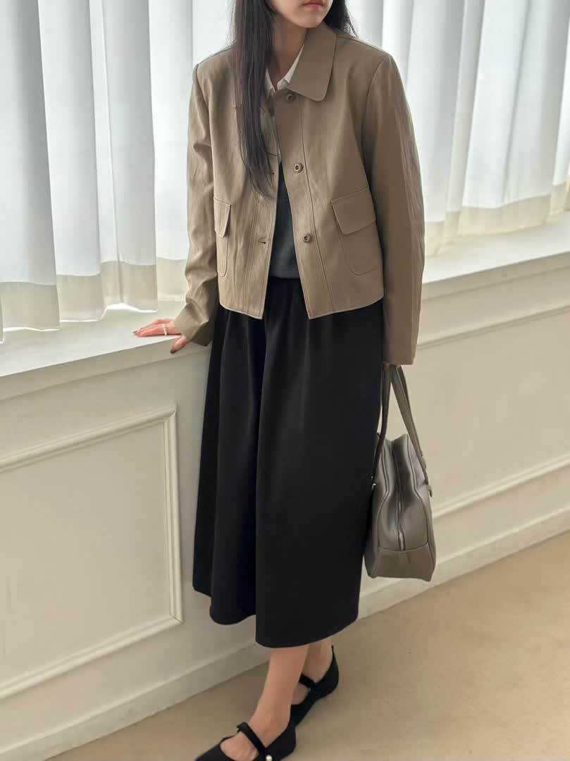 「正韓服飾」一件就萬能？早秋換季藏巧穿搭，輕鬆穿出高級感 - 商品圖片 8