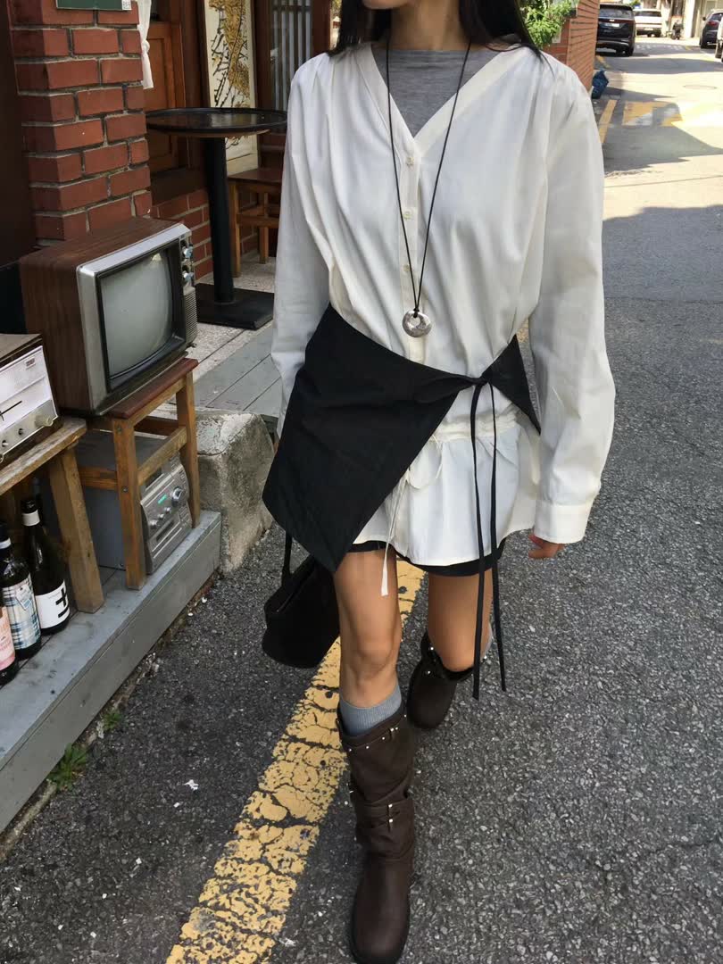 正韓毛衣這樣選！顯瘦3公斤秘密，V領圓領都有解方 - 商品圖片 7