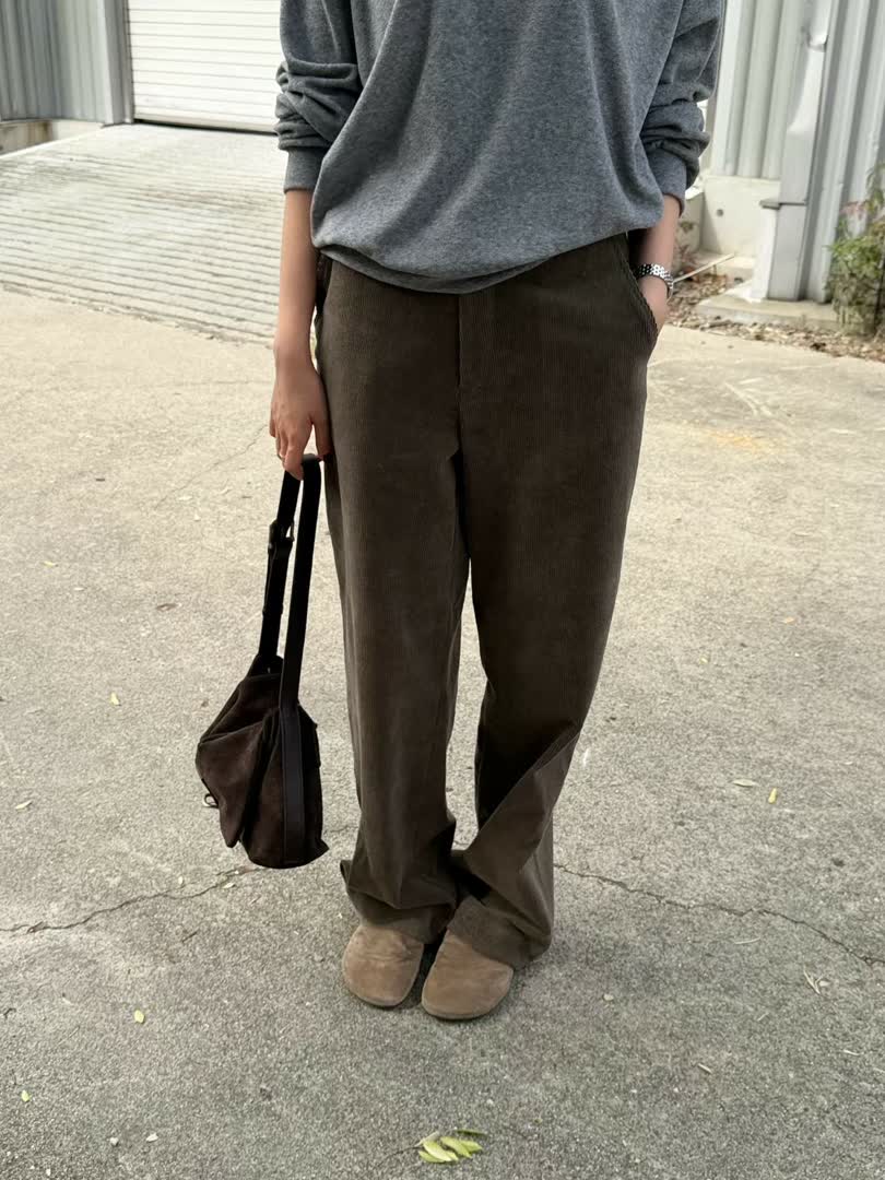 正韓女裝「坐著不卡肚、膝蓋不鼓包」！秋季選品舒適又顯瘦，輕鬆疊穿不臃腫 - 商品圖片 5