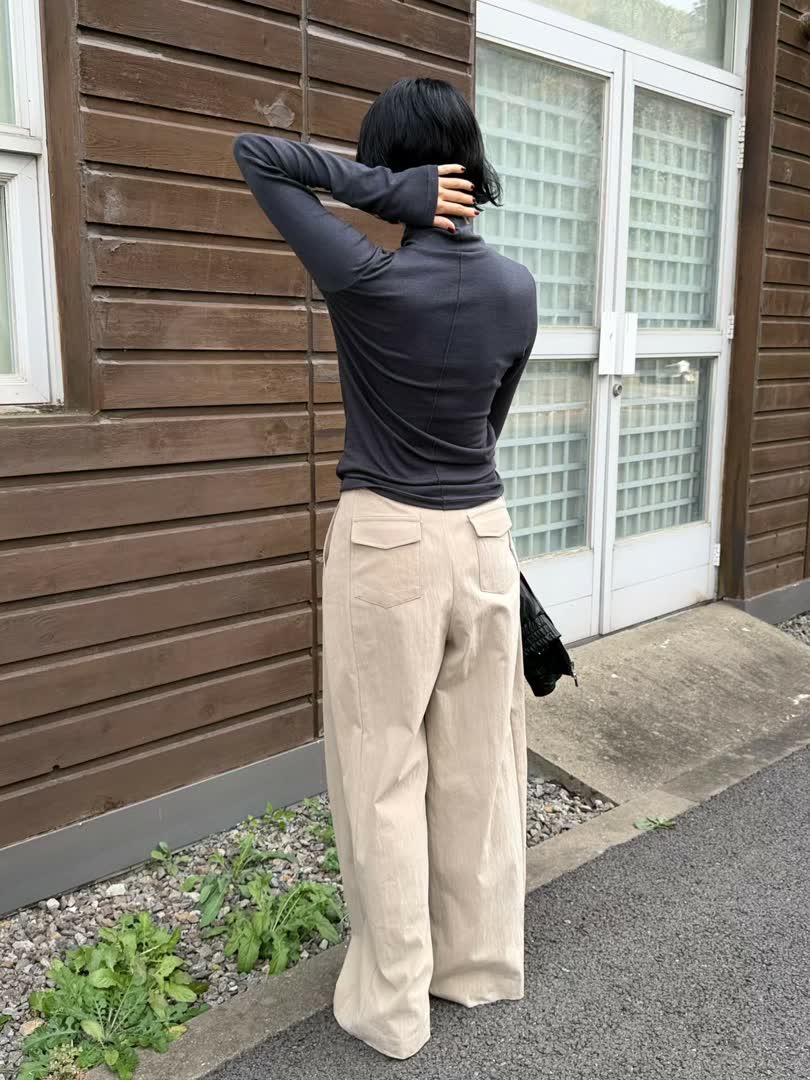正韓褲款：屁股線條、腿長總不滿意？關鍵看這4條褲子 - 商品圖片 6