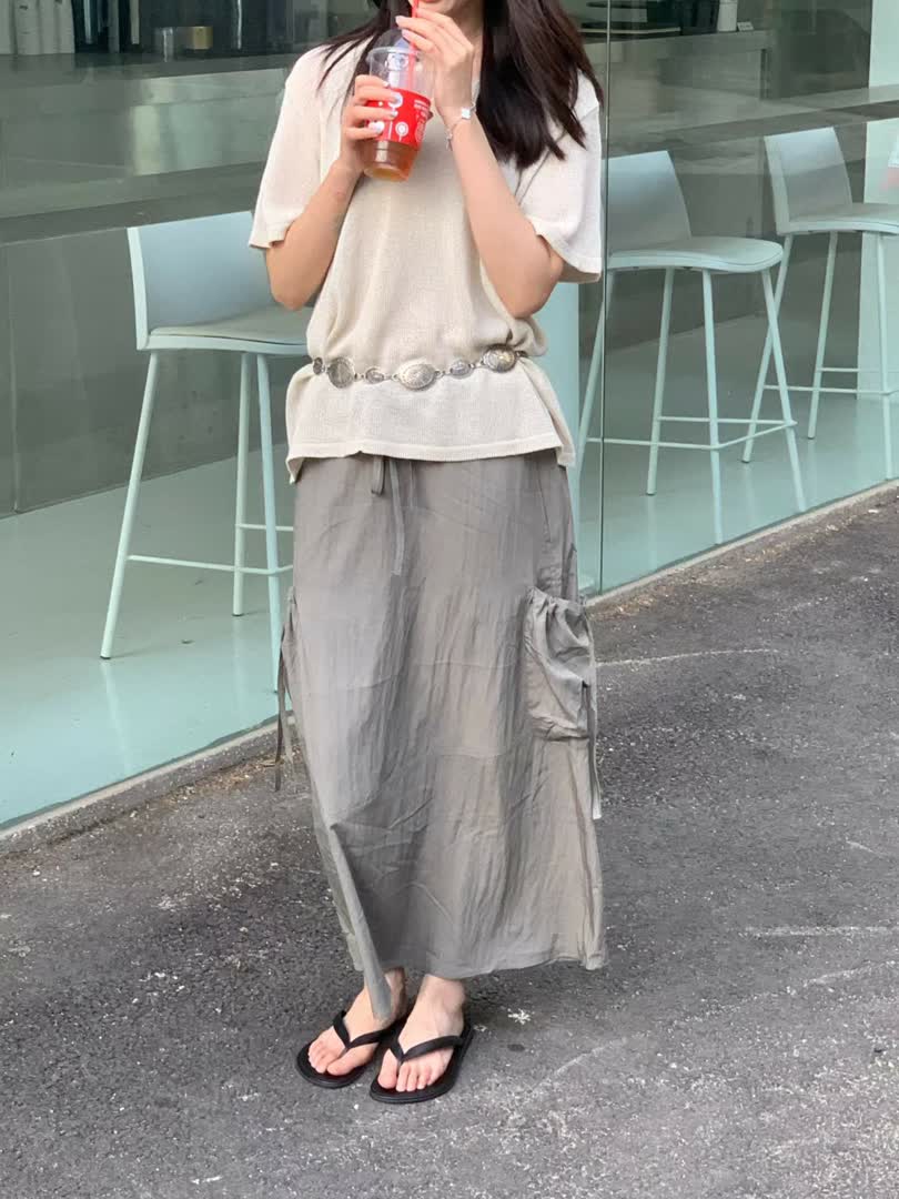 ionme韓夏日穿搭：棉麻、純棉打造質感日常 - 商品圖片 1