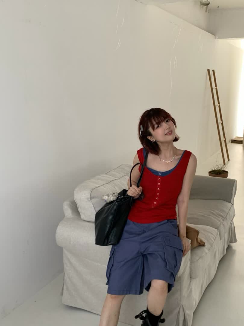 ionme韓夏日穿搭：棉麻、純棉打造質感日常 - 商品圖片 8