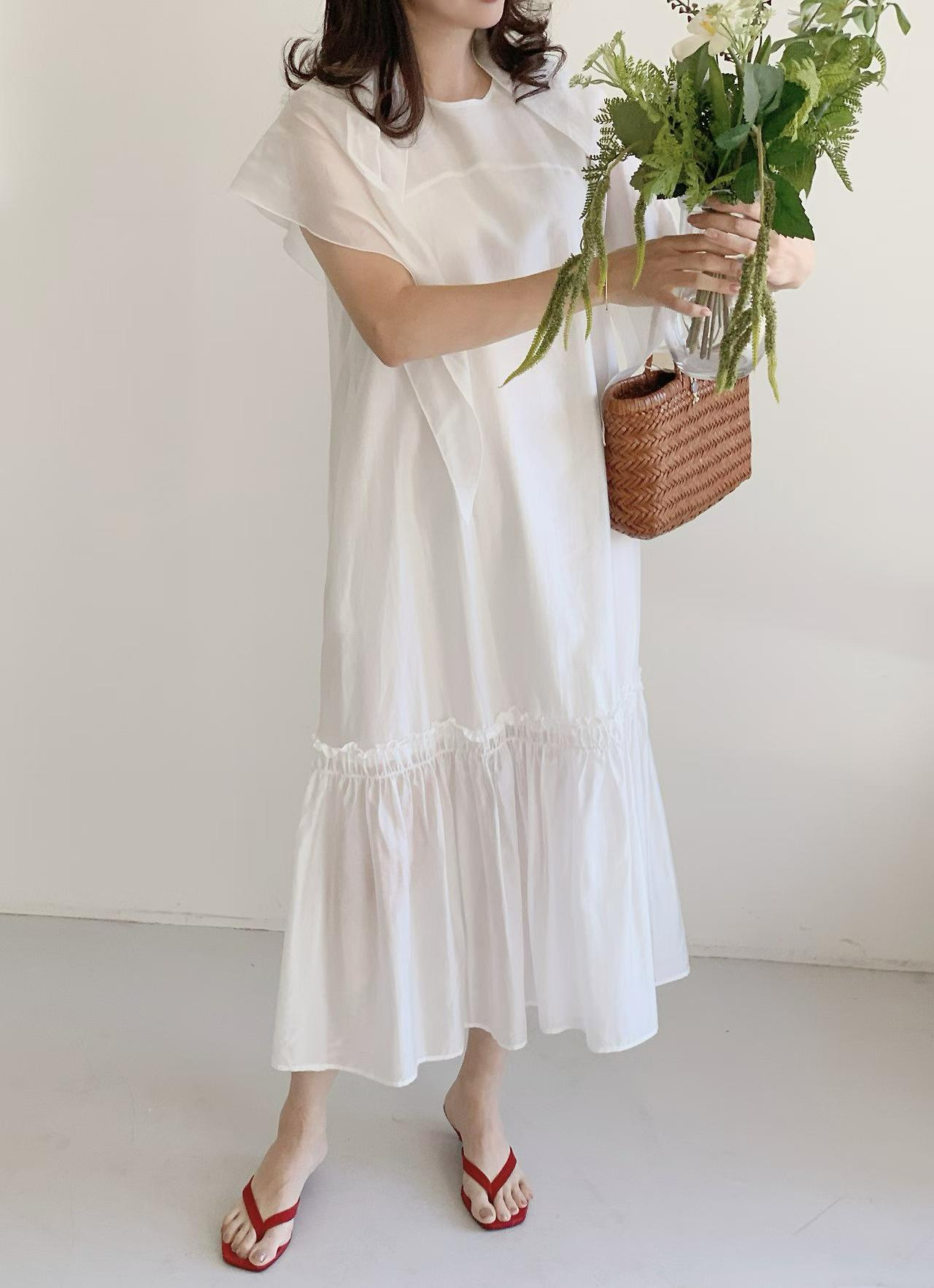 正韓洋裝推薦：微胖、小個子、梨形身型顯瘦版型這樣選 - 商品圖片 4
