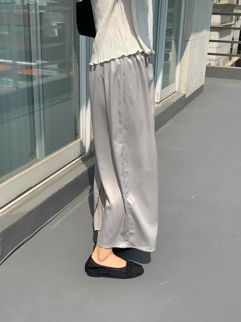 HO家絲滑鬆緊腰長裙 商品圖 12