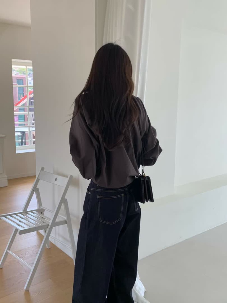 HO家抽繩澎袖襯衫 商品圖 13