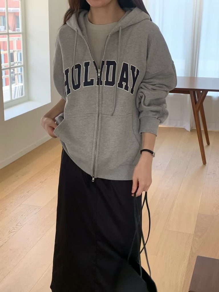 HO家HOLIDAY連帽拉鍊外套 商品圖 2