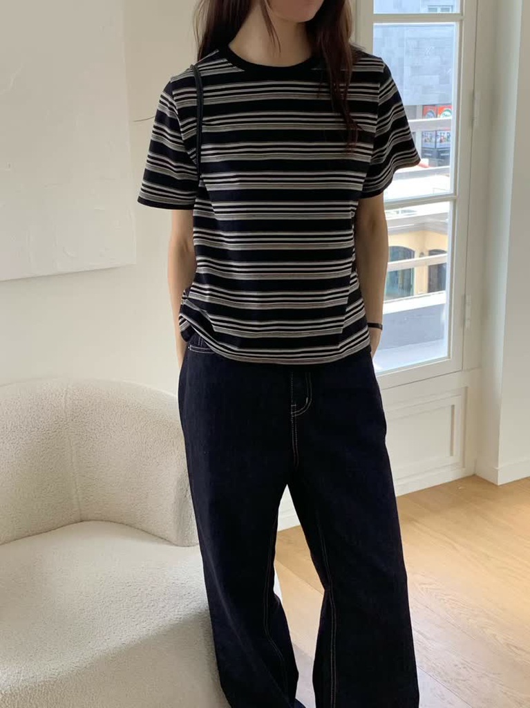 HO家條紋短袖T恤 商品圖 23