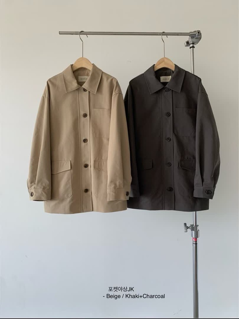 HO家口袋工裝外套 商品圖 1