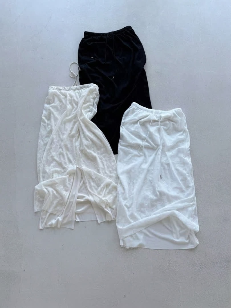 SA家抽繩長裙 商品圖 2