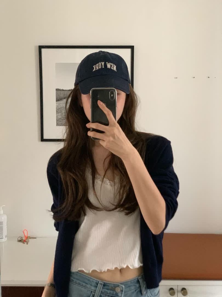 OU家蕾絲V領羅紋背心 商品圖 9
