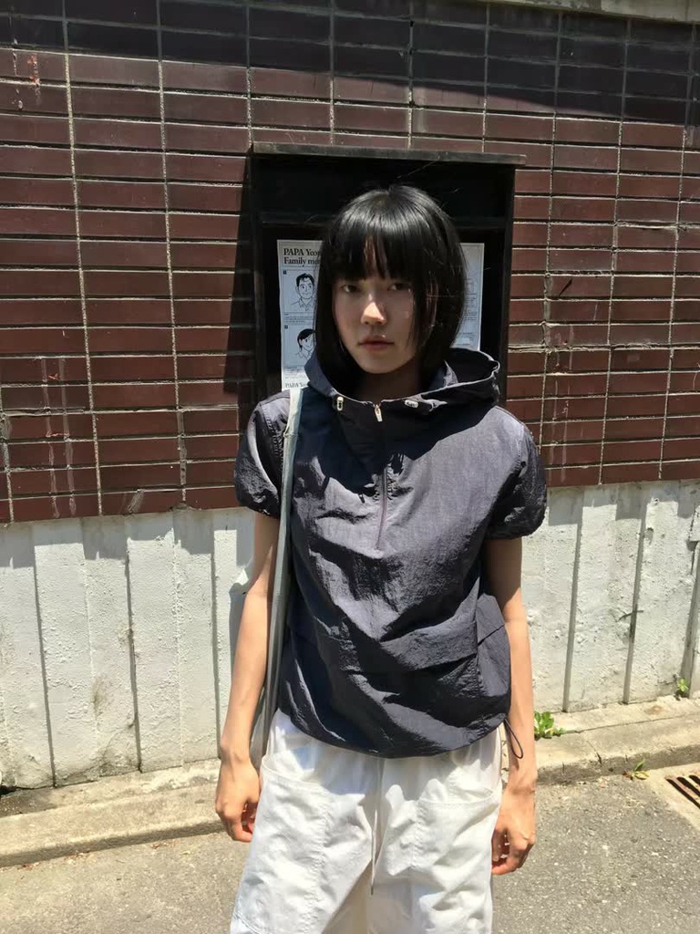 BA家尼龍連帽泡泡袖上衣 商品圖 5
