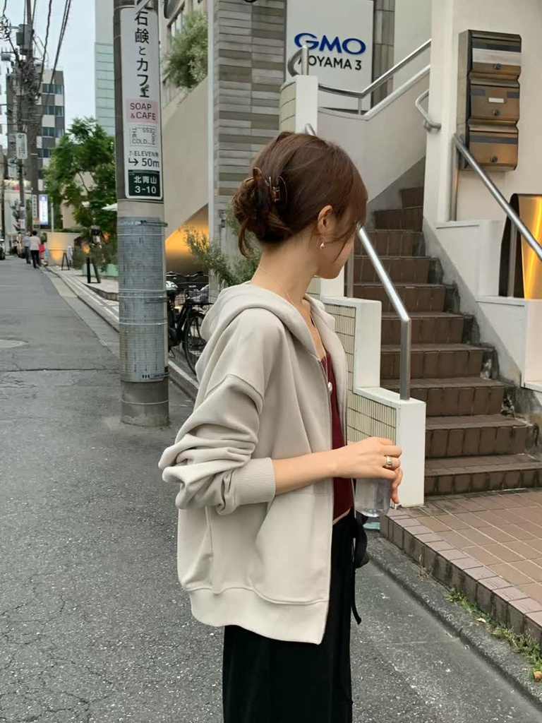 OU家連帽拉鍊外套 商品圖 16
