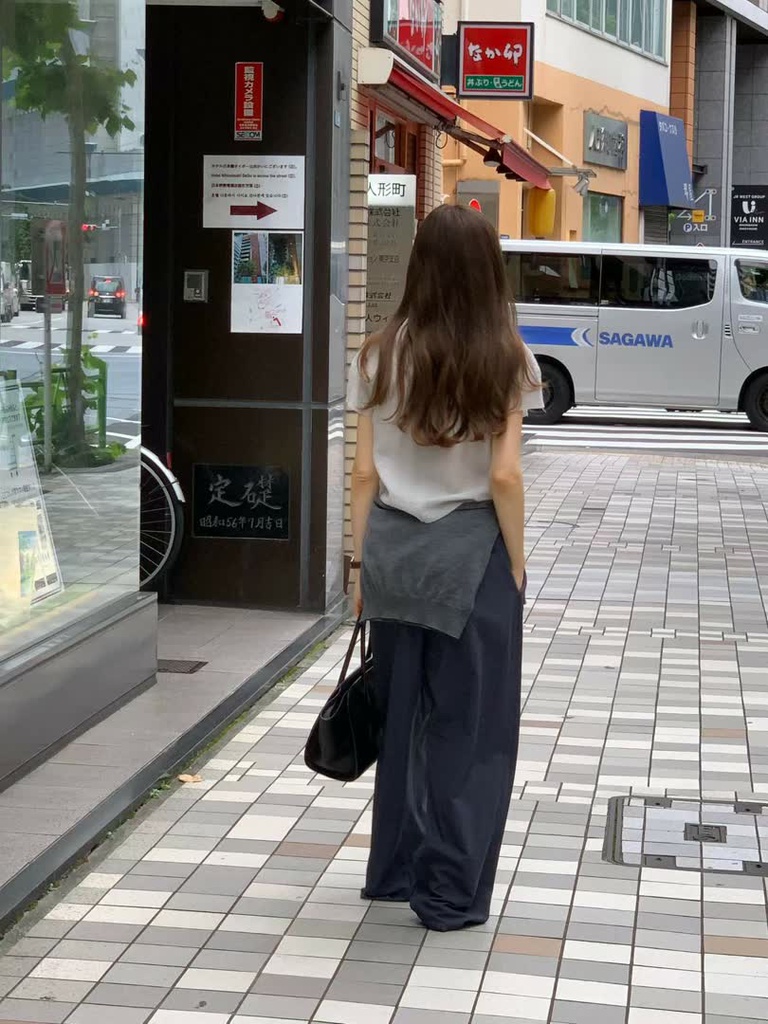 OU家立領皺感短袖上衣 商品圖 11