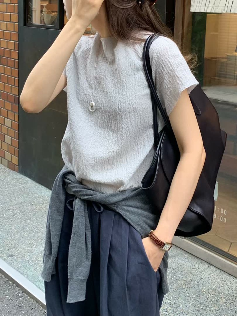OU家雙褶直筒寬褲 商品圖 11
