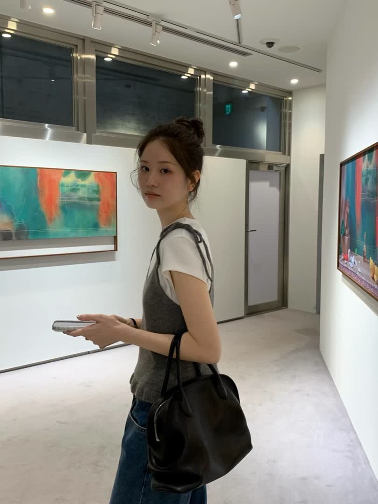OU家綁帶荷葉邊針織背心 商品圖 4