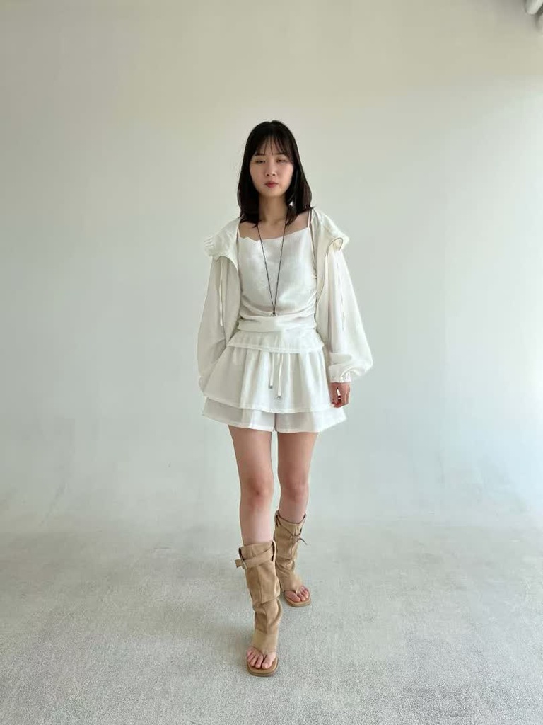 HU家亞麻層次裙褲 商品圖 3