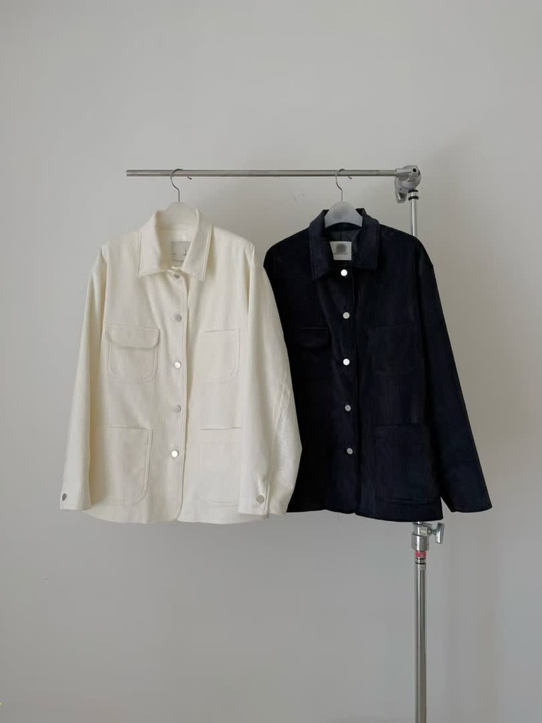 AL家燈芯絨工裝外套 商品圖 1