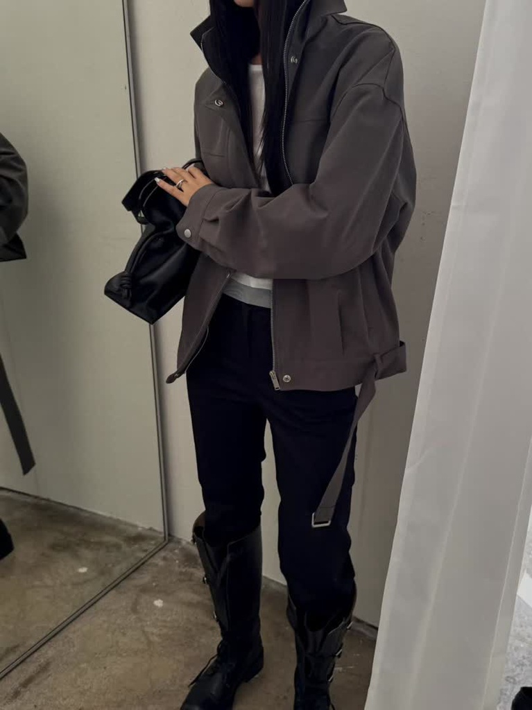 AL家寬版短版夾克 商品圖 2