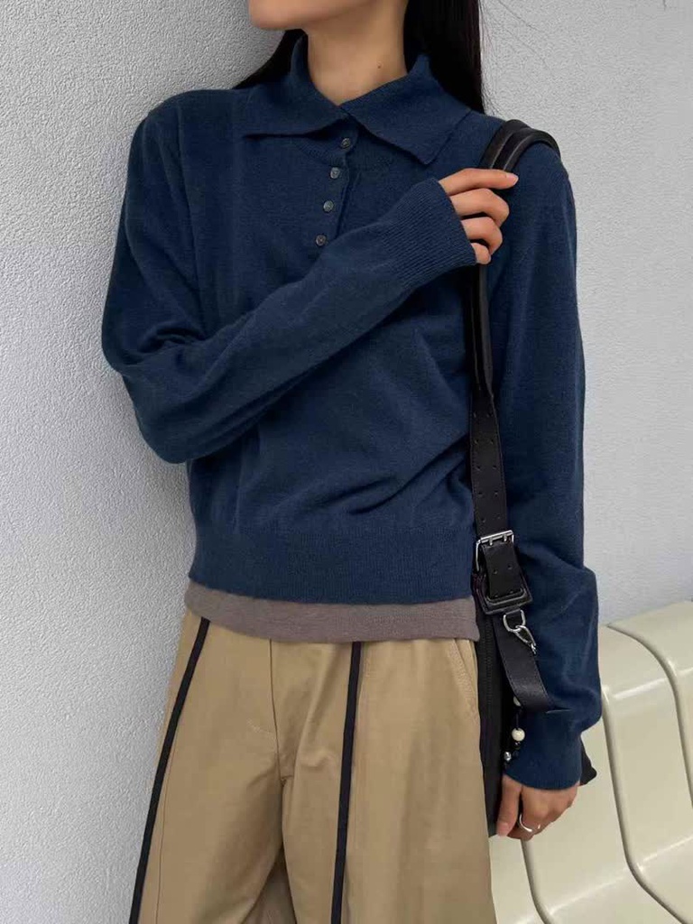 LG家Polo領針織上衣 商品圖 8