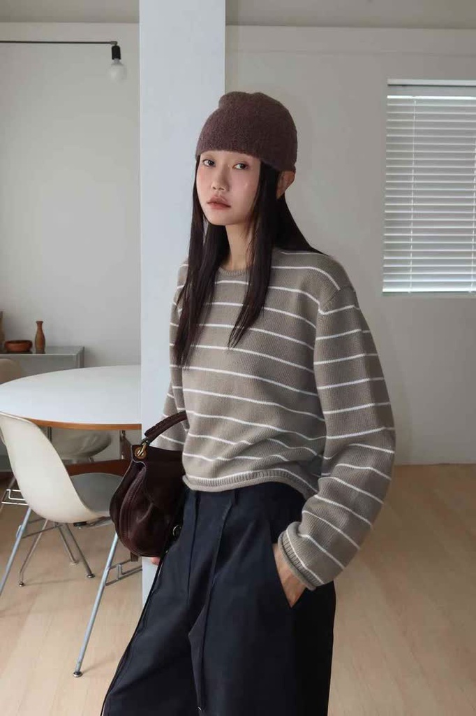 LG家條紋針織上衣 商品圖 2