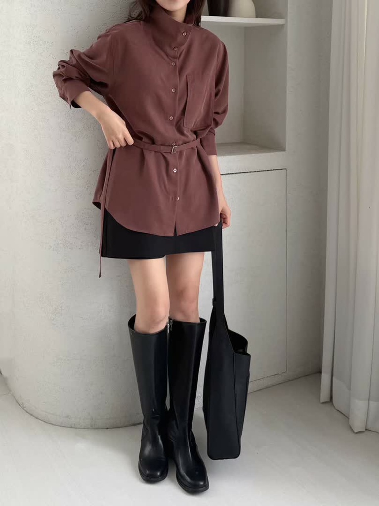 2G家立領綁帶襯衫 商品圖 7