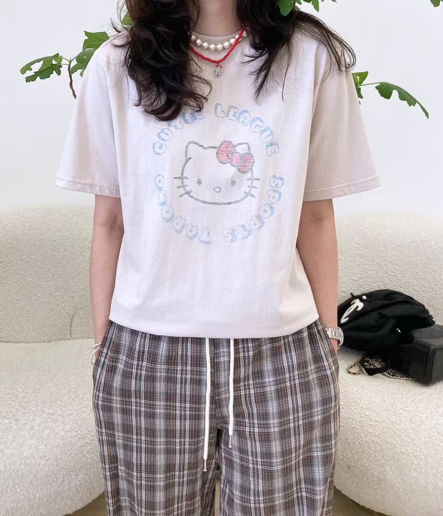 GL家凱蒂貓印花短T 商品圖 3