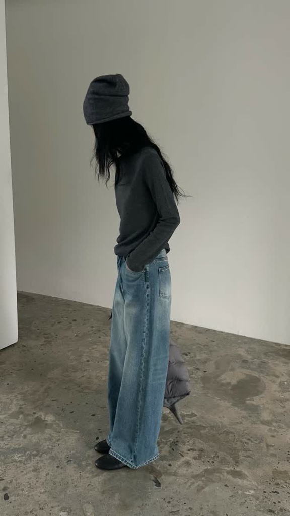 FO家斜扣高領針織衫 商品圖 4