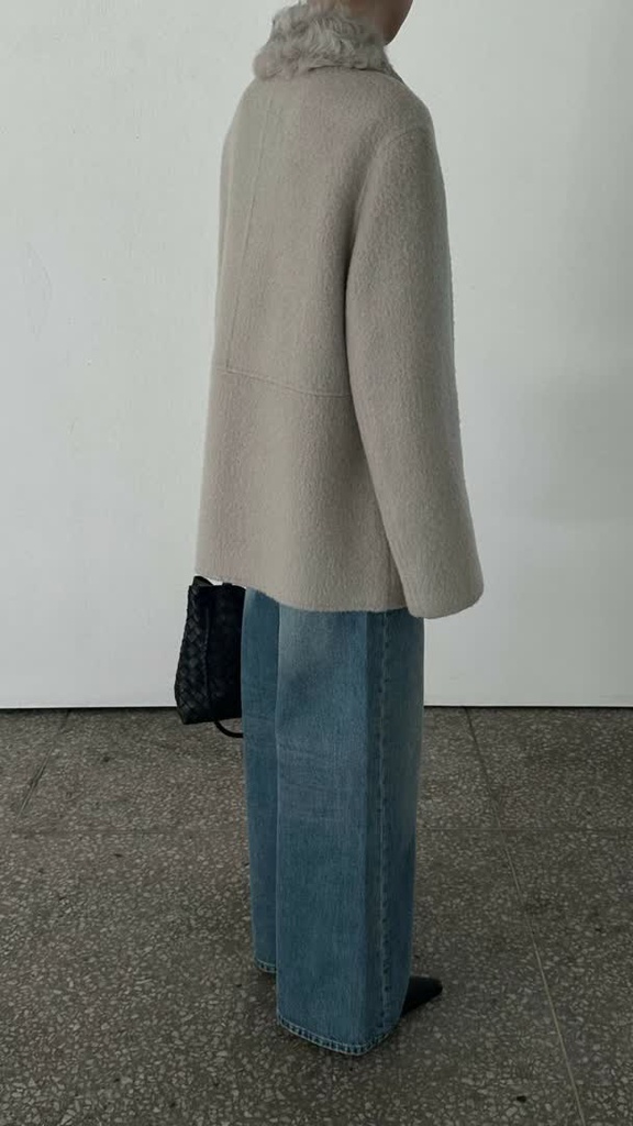 FO家毛領短版外套 商品圖 8
