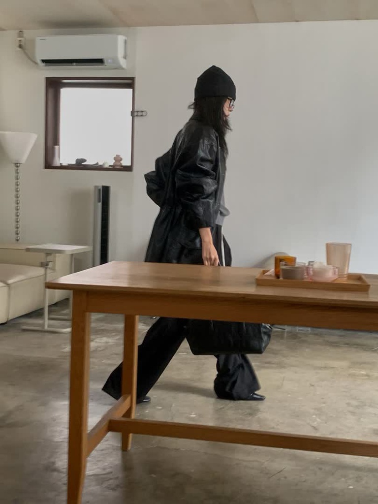 W家撞色鬆緊帶西裝寬褲 商品圖 17