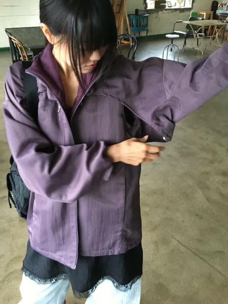 BP家連帽尼龍風衣外套 商品圖 2