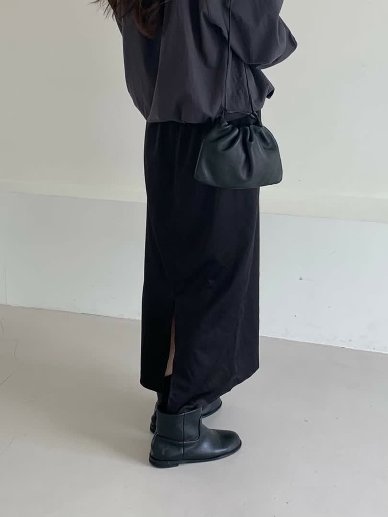 HO家絲滑鬆緊腰長裙 商品圖 4