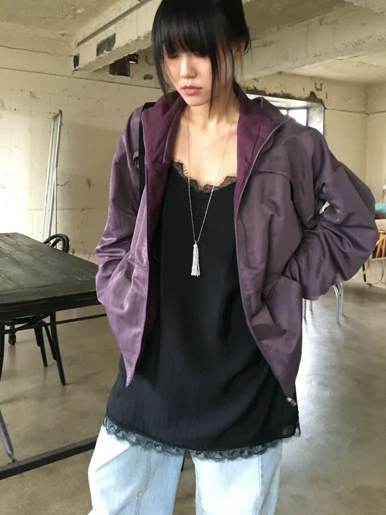 BP家連帽尼龍風衣外套