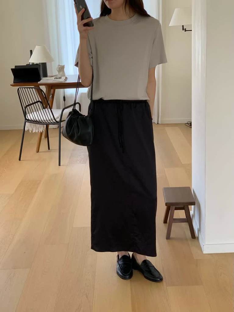 HO家寬鬆圓領短袖T