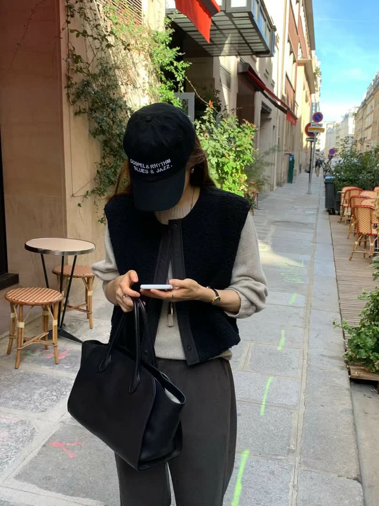 OU家羊毛雙面背心